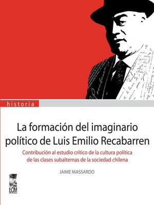 cover image of La formación del imaginario político de Luis Emilio Recabarren